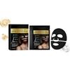 Cynamus Collagen Firming Mask, 4 pezzi di maschera idratante anti anti ageing Face Masks idratante per la riparazione della pelle, collagene, maschera schiarente per il viso, wash-free Sleeping Mask Face Care