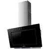 Taurus G60BKAL - Cappa decorativa, 60 cm, potenza di estrazione 650 m3/h, 3 livelli di aspirazione, touch, filtri in alluminio lavabili multistrato, kit facile installazione, 200 W, illuminazione LED