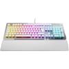 ROCCAT Vulcan II Tastiera Meccanica da Gioco per Pc, Tasti Retroilluminati RGB Personalizzabili, Poggiapolsi Rimovibile, Titano II Linear Switches, Bianco