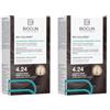 Bioclin - Bioclin Bio-Colorist 4.24 Castano Beige Rame Cioccolato per Colorazione Permanente Kit - 975025103 (Confezione da 2)