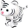 San-ei Boeki White Tiger Plush San-ei Boeki Japan Import nuovo