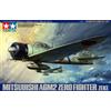 TAMIYA Modello Aereo Mitsubishi A6M2 Zero Fighter (Zeke) |Tamiya|61016| 1:48 Modello