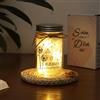 JVURICE Luce a LED per bottiglia, bottiglia illuminata con scritta, simboleggia coraggio, felicità e desideri, luce decorativa per compleanno, matrimonio, Natale, salvadanaio regalo di nozze