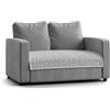 PAULATO BY GA.I.CO. PAULATO - Copridivano Impermeabile Antiscivolo - Runner Salvadivano per Cani e Gatti - Lavabile in Lavatrice, Made in Italy - Perla 63x120 cm 2 Posti