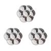 Ssmmam Tavolozza acquerello bianca, tavolozza acquerellabile, ceramica lavabile, porcellana, tavolozza acquerello per artisti, tavolozze acquerellabili e bicchieri per pallet, 3 pezzi