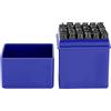 Ejoyous 36PCS Kit Punzone per Lettere, Numeri e Set di Timbri per Lettere 0-9 + Timbri A-Z Strumenti per Intagliare con Custodia per Marcare Metallo Legno Plastica Pelle 6 Mm