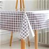 LUPATDY Tovaglia PVC Trasparente 100 x 160cm, 0,2 mm, Tovaglia Plastificata Impermeabile, non Deformabile, offre protezione per la scrivania