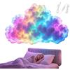 NAUXIU Diy Usb-powered Thundercloud Led Light Decor,diy Weather Clouds Led Light,3d Thundercloud,Cloud with Music Rhythm,Clouds Lamp for Bedroom & Gaming Room-200cm