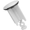 Zuahaly Tappo Di Ricambio Per Lavabo Pop-up Da 40 Mm - Tappo Universale Per Scarico Di Lavandini Da Bagno E Cucina, Resistente All'acqua, Regolabile in Altezza, Facile Da Installare Universale