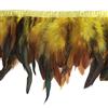 Sowder Passamontagna con frange, larghezza 12,7-17,8 cm, ca. 4,5 m, giallo
