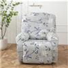 uyeoco 4/6/8-Pezzi Copripoltrona Relax Reclinabile Universale, Copridivano Poltrona Relax Moderna Fodere Copripoltrona Reclinabile Elasticizzato Lavabile Rimovibile,Copertura per Poltrona Reclinabile ( Color