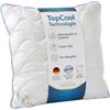 PROCAVE TopCool biancheria da letto, Cuscino trapuntato, bianco, 80 x 80 cm