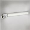 ledscom.de Lampada a specchio LED FERIG, lampada da bagno con presa, 49 cm, 10,2 W, 964lm, bianco