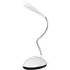HOMSFOU 2 lampade da tavolo pieghevoli, alimentate a batteria, lampada da comodino, da scrivania, da scrivania, mini lampada da tavolo per studenti, per bambini