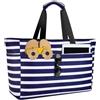 ISEYOU Borsa Mare Grande XXL Famiglia, Borsa Spiaggia con Chiusura Zip e Impermeabile, Leggera e Pieghevole, Multitasche ad Ampia Capacità Borsello Tracolla Donna per Shopping, Viaggio, Campeggio