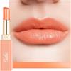 Oulac Rossetto Nutriente Arancione - Nutri e Ammorbidisci le Labbra, Texture Idratante, Lip Care, Idrata e Rimpolpa le Labbra Secche, Vegan, 21 Juicy Melon