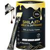 MOVEZEN Shilajit +, Resina autentica 100% pura dell'Himalaya con miele e zafferano biologico - Energia sostenibile, Vitalità, Concentrazione - 30 Sticks da 8 g - Ricco di acido fulvico e umico, 85+