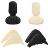 Rieoany 4 Paia Cuscinetti Per Scarpe Antiscivolo Resistente All'Usura Salva Tallone Per Scarpe Antiurto Antirestringimento Solette Scarpe Per Scarpe Da Ginnastica, Mocassini In Pelle, Stivali O Tacchi Alti