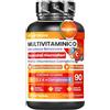 Vitastrong. Multivitaminico Completo Vitastrong Qualità Premium, 13 Vitamine Essenziali ad Alto Dosaggio, Multivitaminico Uomo e Donna Made in Italy, Integratore Multivitaminico Puro e Certificato, Multivitamin