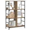 vidaXL Libreria 4 livelli 78,5 x 33 x 117,5 cm metallo PB