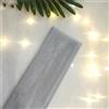 ORGEFY Rotolo di Tulle in Organza di Trasparente da 5 m/10 m per Drappeggio, Cerimonia, Festa, Decorazione per la casa, Grigio, 72 cm x 10 Metri