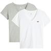Levi's 2 Pack Perfect Vneck Tees 2 Pack V Neck W