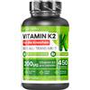 Phytoprime spa Vitastrong Vitamina K2 - Favorisce la salute delle ossa e il metabolismo del calcio - Contribuisce alla coagulazione del sangue