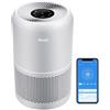Levoit PURIFICATORE D'ARIA INTELLIGENTE Core 300S Pro, Sistema di Filtrazione HEPA a 3 Stadi, Ideale per Camera da Letto,