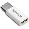 Vultech Adattatore micro usb Vultech usb 2.0 tipo B e tipo C [ADP-01P]