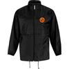 AS Roma Antivento Full Zip Asr Nero Antivento Unisex - Adulto (Pacco da 1)