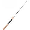 Tufgo Canna da pesca telescopica portatile, 65 cm, in fibra di vetro, compatta, per pesca sul ghiaccio e viaggi (55 cm)