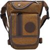 Generic Marsupio a tracolla in tela da uomo - Borsa sportiva per esterni impermeabile (28×18×8 cm, adatta per laptop da 8 pollici)