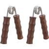 DIYEAH Pinza per Allenamento Mani in Legno Marrone, Miglioratore Forza Polsi e Dita, Attrezzo Compatto per Esercizi di Rinforzo Ovunque, 1 Paio Pratico e Resistente Colore Colore Casuale
