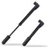 KAILIKETIY 1pezzi Pompa per Bici Mini Portatile in Nylon e Acciaio Inox con Manometro Gonfiatore ad Alta Pressione Compatto per Ciclismo e Palloni Accessorio Resistente e Pratico per Uscite