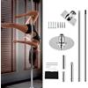 Generic Palo da ballo regolabile per fitness domestico, palo professionale per palestra, club, sala yoga, montaggio a soffitto, altezza da 2,9 m a 3 m