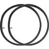 Generic Camera D'aria per Bicicletta 2 Pezzi Accessorio per Guida con Valvola Nera per Bici da Strada e Mountain Bike (28/29 * 1.95/2.125)