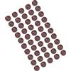 Generic Set da 50 Perline per Rig da Pesca Alla Carpa, Morbide e Leggere Maggiore Attrazione Durante la Pesca Notturna (BLACK)