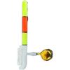 Tufgo Canna da pesca elettronica, luce con campane per pesca notturna, impermeabile, con allarme a LED per pesca alla carpa, 9,5 cm (cambio colore + campanella)