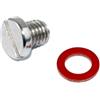 ZCDYGHU Motore fuoribordo per Vite Olio Ingranaggi Yamaha + Guarnizione 97075-08030/92995-08600