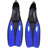 Generic TUO Pinne per Immersione Durevoli Pinne Lunghe Ad Alte Prestazioni per Immersioni Subacquee, Materiale Flessibile PP e TPR, Taglie M, L, XL in Blu e Giallo (M)