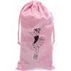 NESTINGHO Borsa per Ballerine e Appassionati di Danza Design Elegante Rosa Coulisse in Poliestere Organizer Leggero e Multifunzionale per Scarpe da Ballo per Scarpe da Danza