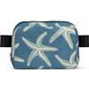 DUWAA Starfish Coastal Wool Print Bag per uomo e donna borsa leggera per cani borsa da passeggio impermeabile borsa da palestra borsa a tracolla per uso quotidiano