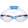 GMBYLBY Occhialini da Nuoto Siamesi per Adulti Occhialini da Piscina Unisex con Tappi per Le Orecchie Antiappannamento UV per Protezione per Principianti Piscina Professionale per Adulti