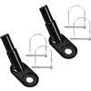 HAPINARY Traino per Bici in Ferro Compatibile per Mountain Bike Bike con Perni di Bloccaggio, Riduce per Shopping e Viaggi All'aperto