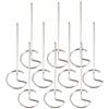 VTZSDCG 10/20/30 pz Spiedini di Kabob Bastoni in Acciaio Inox for Grigliare Riutilizzabili Kebab Strumento Barbecue BBQ Bastone di Pollo