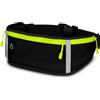ONEFLOW Active Pro, marsupio da corsa per Samsung serie A a partire dal 2024, con 3 scomparti, traspirante, sportivo, per jogging, marsupio impermeabile, Nero massimo, Samsung Galaxy A27 5G, Utility