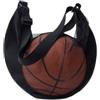 Kaiyo Borsa per il trasporto da basket, borsa a rete a rete con tracolla regolabile, zaino per il trasporto di palloni sportivi, traspirante, per calcio, pallavolo, palestra, allenamento all'aperto