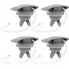 SAFIGLE Tappo Valvola Aria PVC Design Portatile e Facile da Installare 4 Pezzi Accessori per Sport Acquatici per Kayak e Barca Gonfiabile