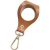 Generic Custodia per palline da golf impermeabile in pelle PU con gancio rotante accessorio portatile accessorio da golf