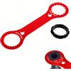 ZXNJA Strumento Centerlock, chiave per cuscinetto interno della bicicletta, strumento per cuscinetti centrali, chiave Bb, chiave per movimento centrale, estrattore per cuscinetti centrali, per Dub/Tl-Fc32